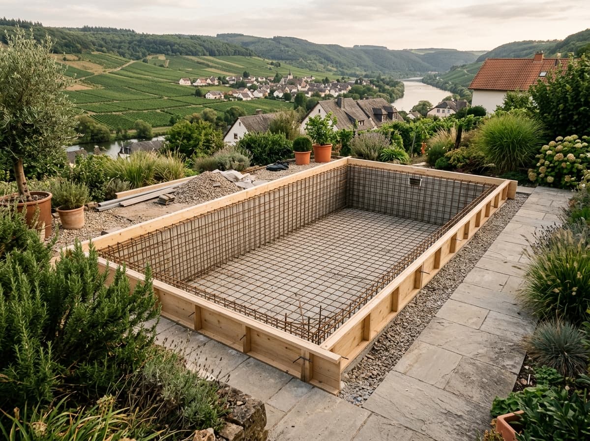 Piscine béton